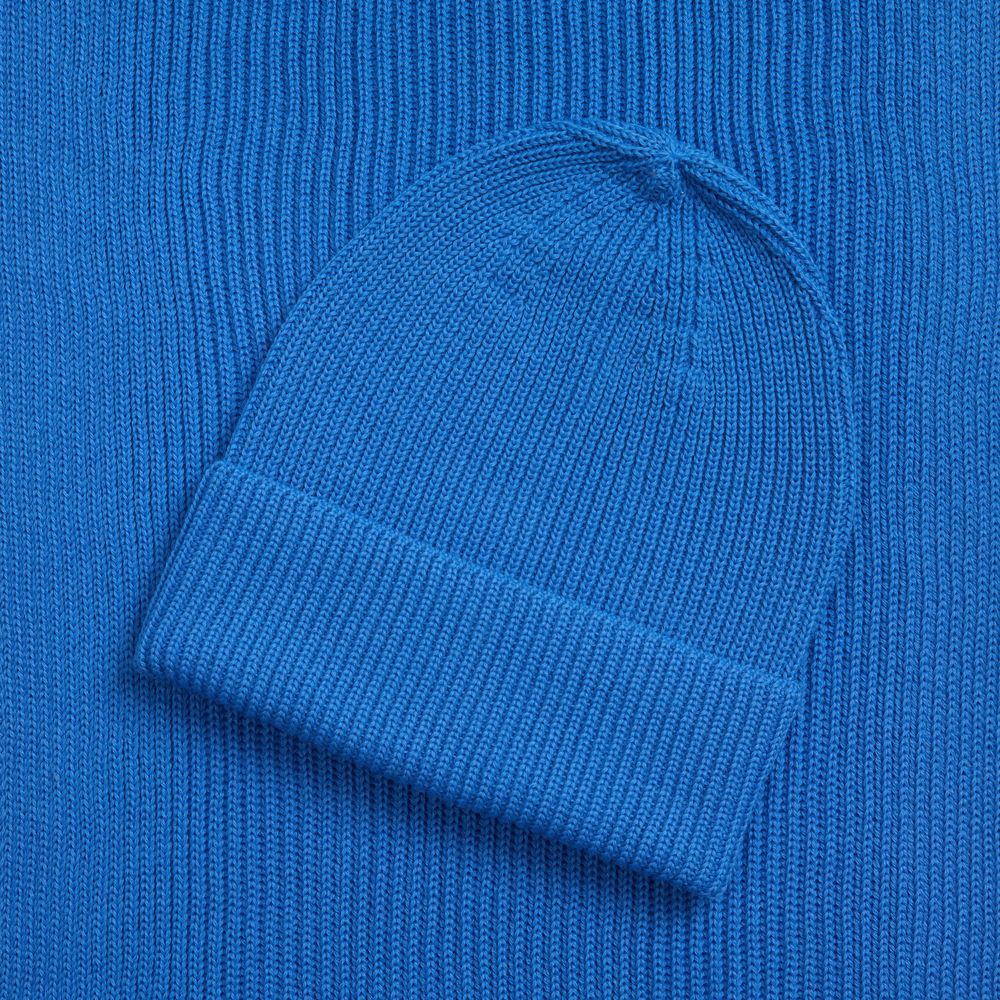 Шапка Nobilis Mono, синяя (аква) — изображение 4