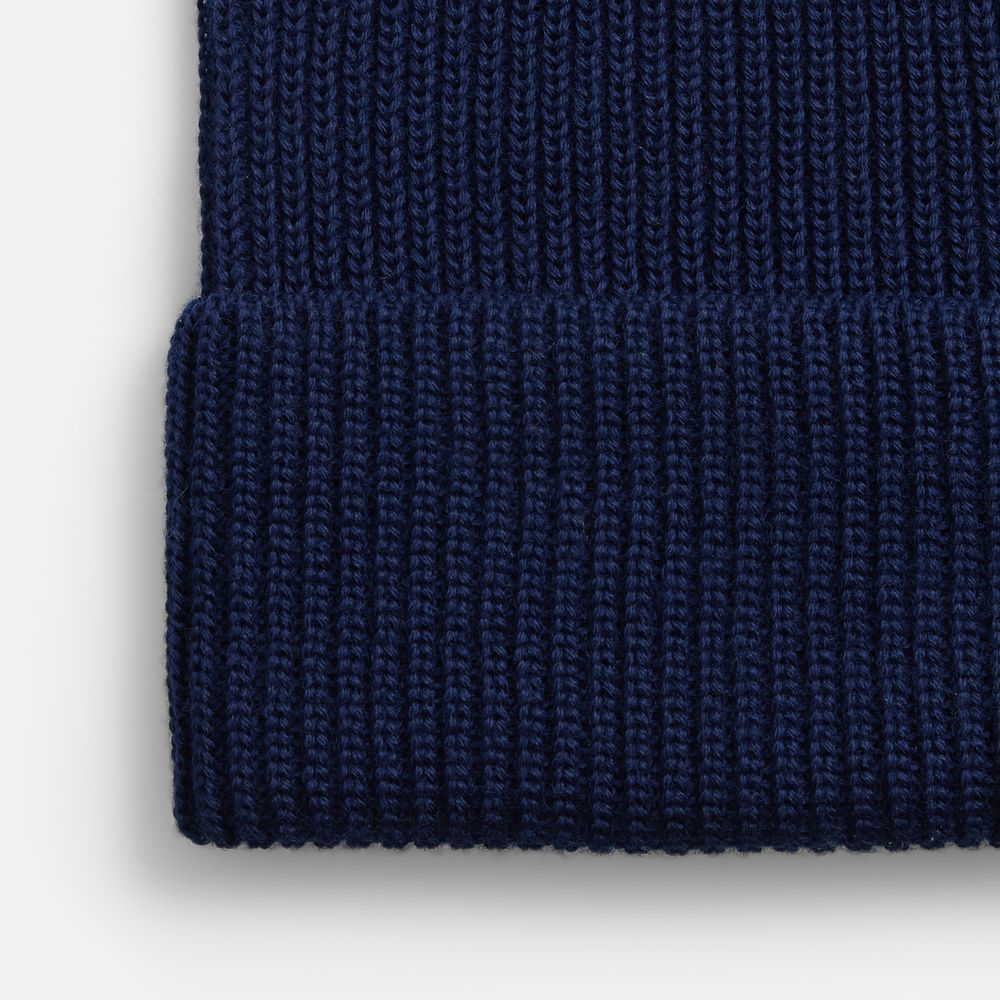 Шапка Nobilis Mono, темно-синяя — изображение 3