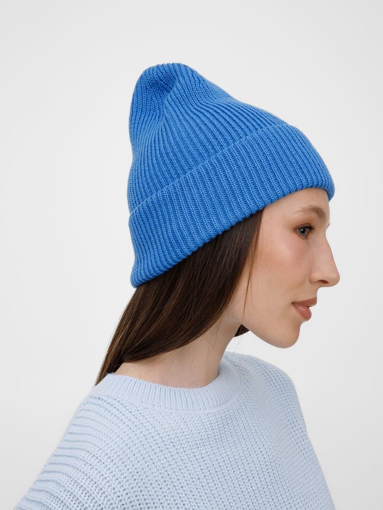 Шапка Nobilis Mono, синяя (аква) — изображение 6