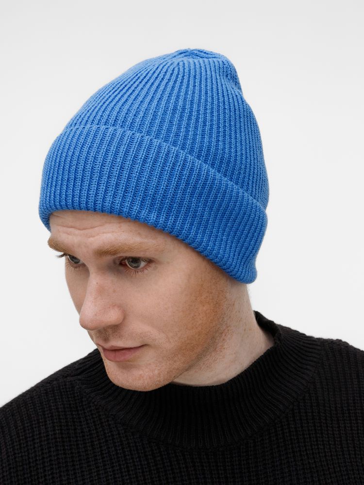 Шапка Nobilis Mono, синяя (аква) — изображение 5