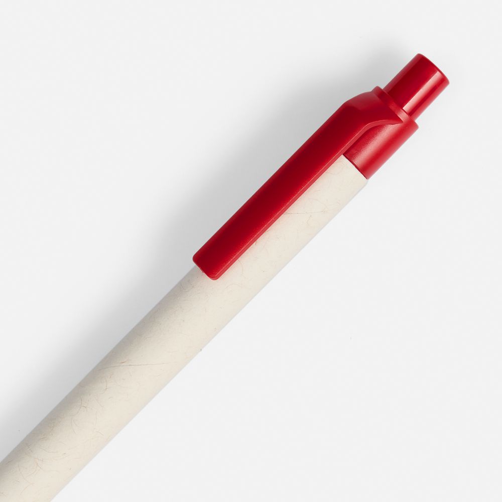 Ручка шариковая MilkMake, красная — изображение 4