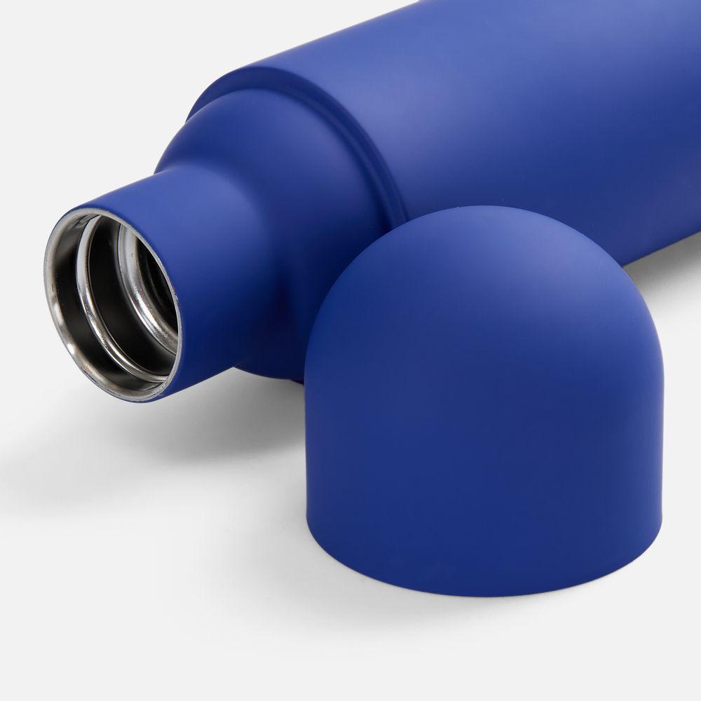 Термос Tubula Soft Touch, синий — изображение 3