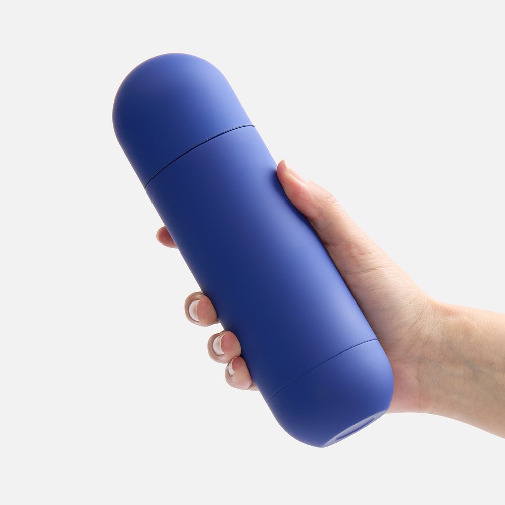 Термос Tubula Soft Touch, синий — изображение 4