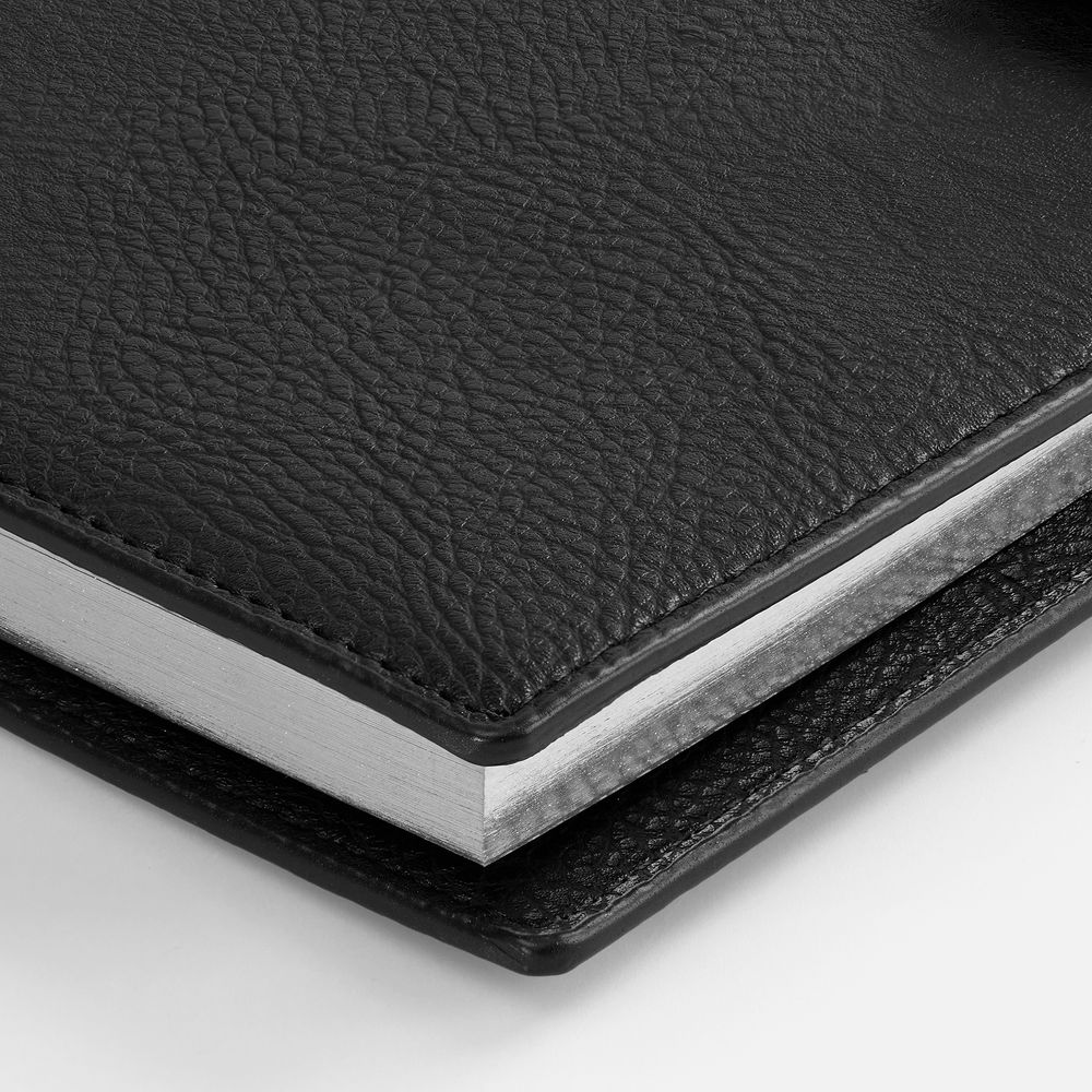 Ежедневник Repute, недатированный, черный — изображение 6