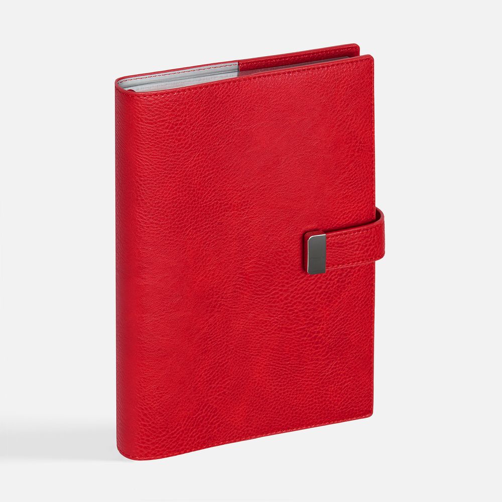 Ежедневник Repute, недатированный, красный — изображение 5