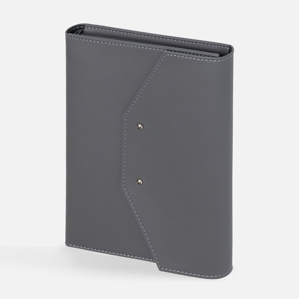 Ежедневник-органайзер Clean Slate, недатированный, серый — изображение 4