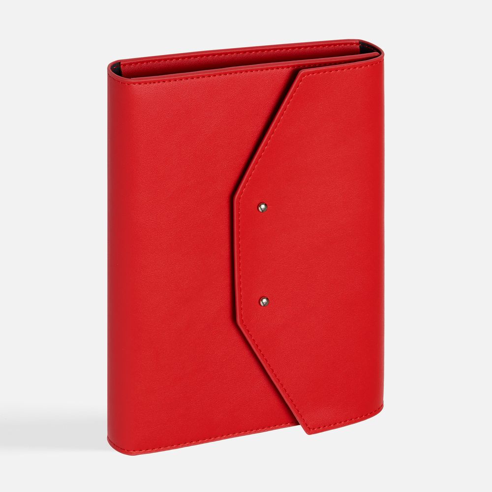 Ежедневник-органайзер Clean Slate, недатированный, красный — изображение 5