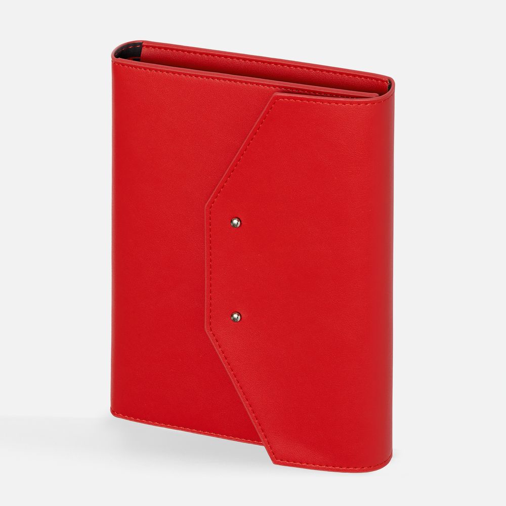 Ежедневник-органайзер Clean Slate, недатированный, красный — изображение 4