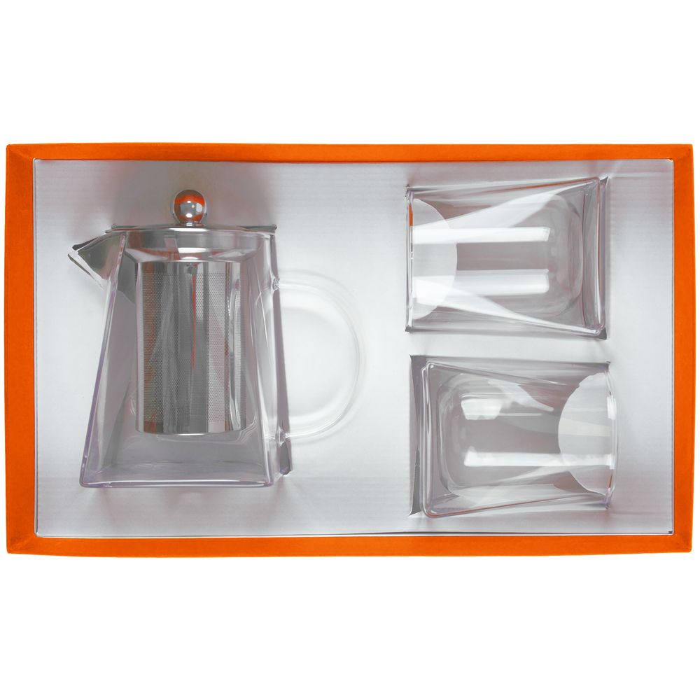 Чайный набор Quadroni в оранжевой коробке — изображение 4