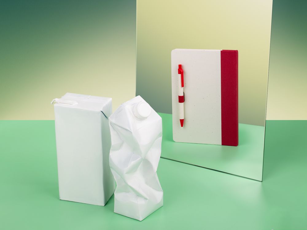 Ручка шариковая MilkMake, красная — изображение 6