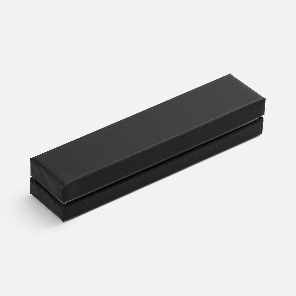 Ручка шариковая Arvent Glossy в футляре, черная — изображение 4