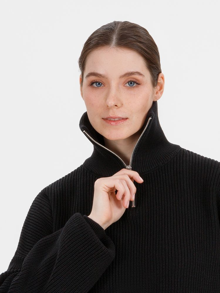 Джемпер Siluetti Birne, черный — изображение 5