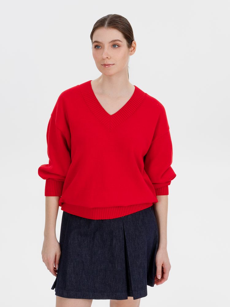 Джемпер Siluetti Stillan, красный — изображение 5