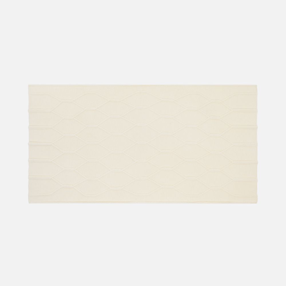 Плед Curve Verve, молочно-белый — изображение 4