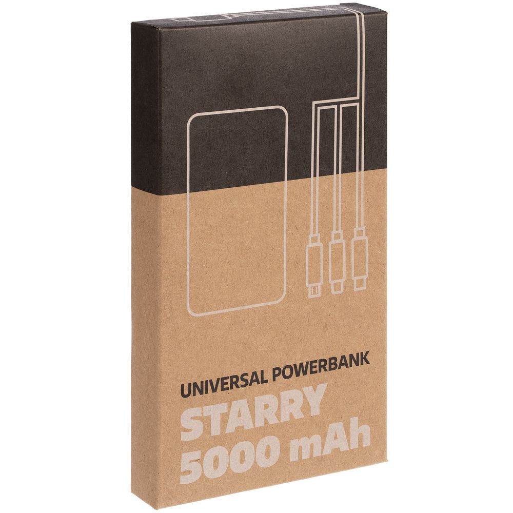 Аккумулятор Uniscend Starry с подсветкой, 5000 мАч, синий — изображение 6