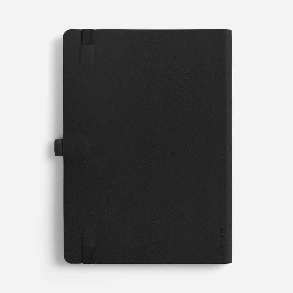 Ежедневник Peel Flex, недатированный, черный — изображение 4