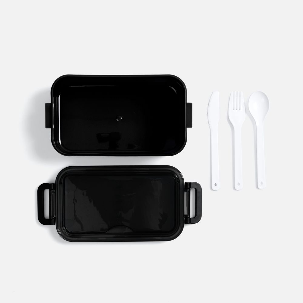 Ланчбокс Pranzo, черный — изображение 5